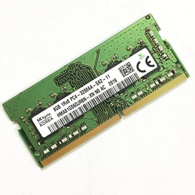 Sk hynix DDR4 RAM 8 GB 1Rx8 PC4-3200AA-SA2-11 ddr4 8 GB 3200 MHz Laptop-RAM 260 Pin DDR4 8 GB 3200 Notebook-Speicher
