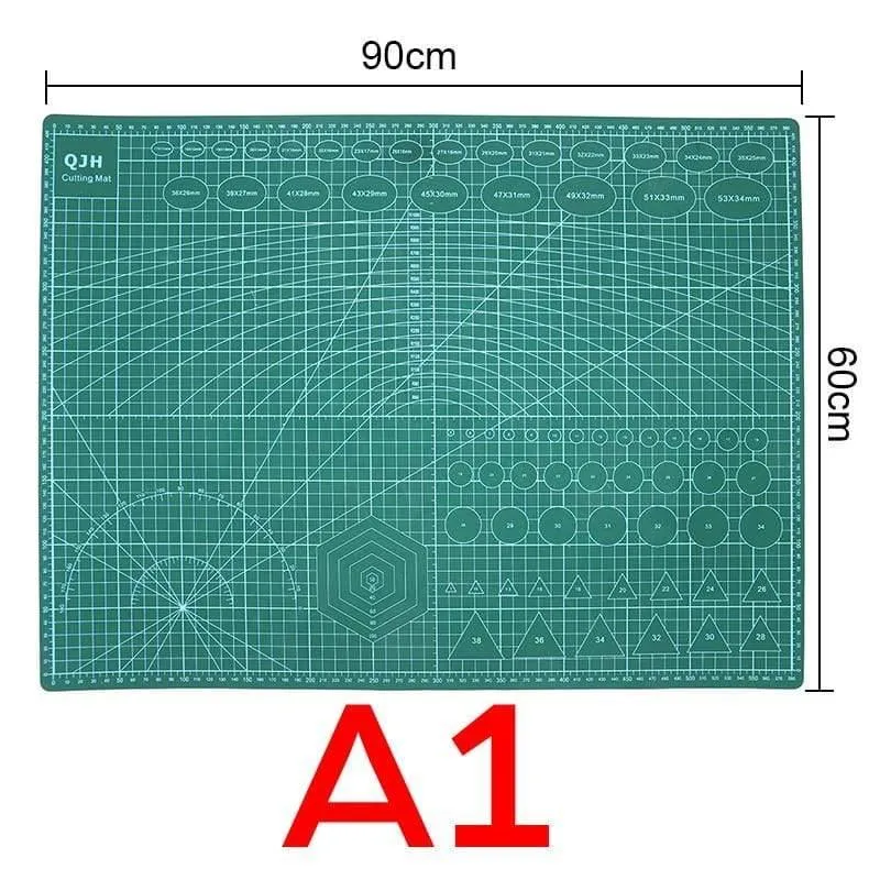 A1 A2 A3 A4 PVC-Schneidemattenbrett Langlebig Selbstheilend DIY Nähen Student Art Paper Cutting Gravur Cut Pad Leder Bastelwerkzeug