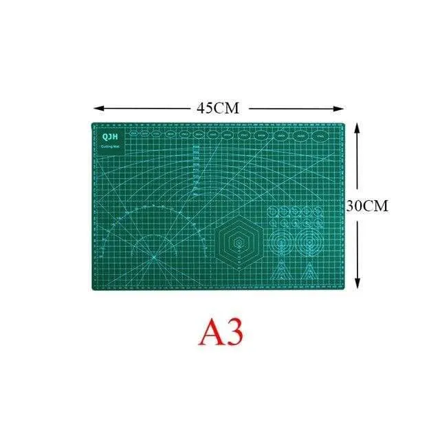 A1 A2 A3 A4 PVC-Schneidemattenbrett Langlebig Selbstheilend DIY Nähen Student Art Paper Cutting Gravur Cut Pad Leder Bastelwerkzeug