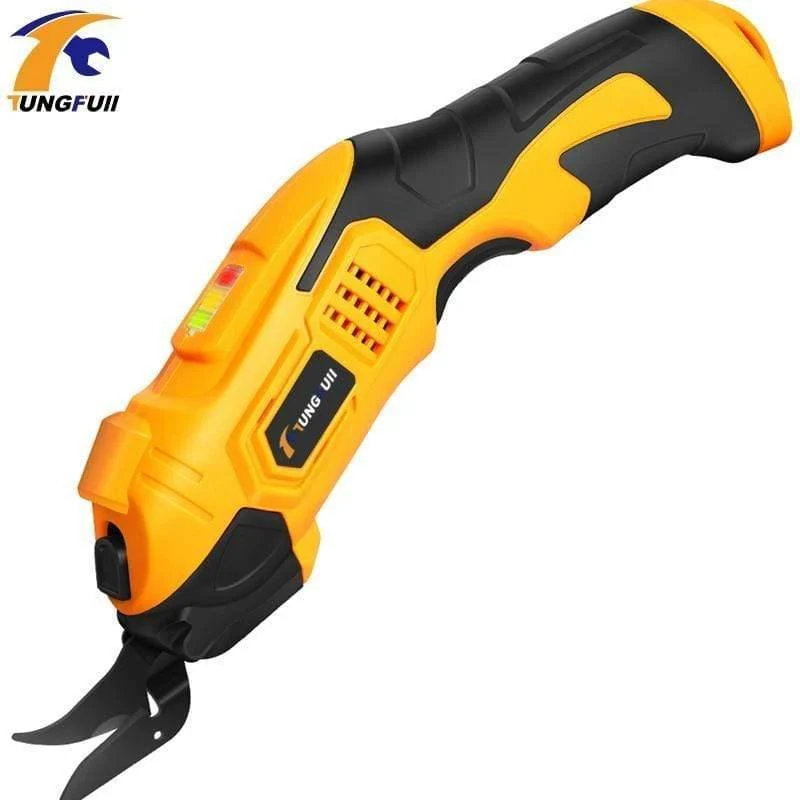 Elektrische Akku-Schere der EU / USA Mehrzweck-110V-220V-Stoff-Leder-Stoffschneiden Aufladbare Handnähschere aus Stoff