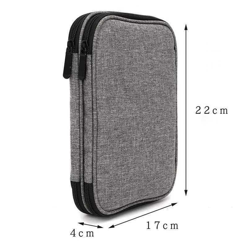 Leere Aufbewahrungstasche für Stricknadeln, Häkelnadeln, Nähzubehör, Organizer für Nadel, Schere, Lineal, Nähzubehör