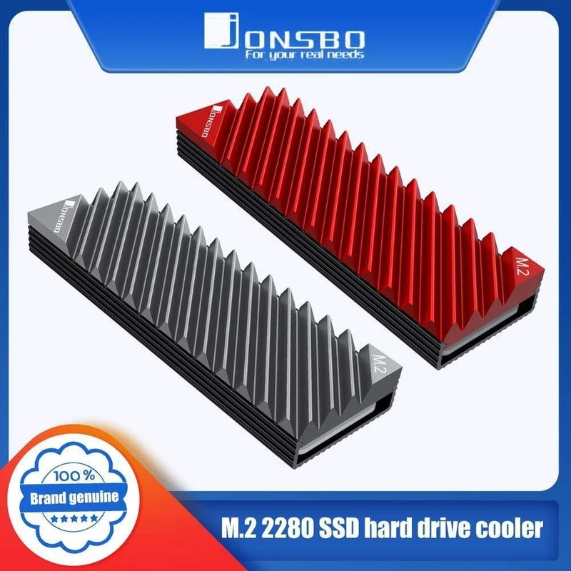 M.2 SSD NVMe Kühlkörper M2 2280 Solid State Festplatte Aluminium Kühlkörper mit Thermal Pad Desktop PC Thermal Dichtung