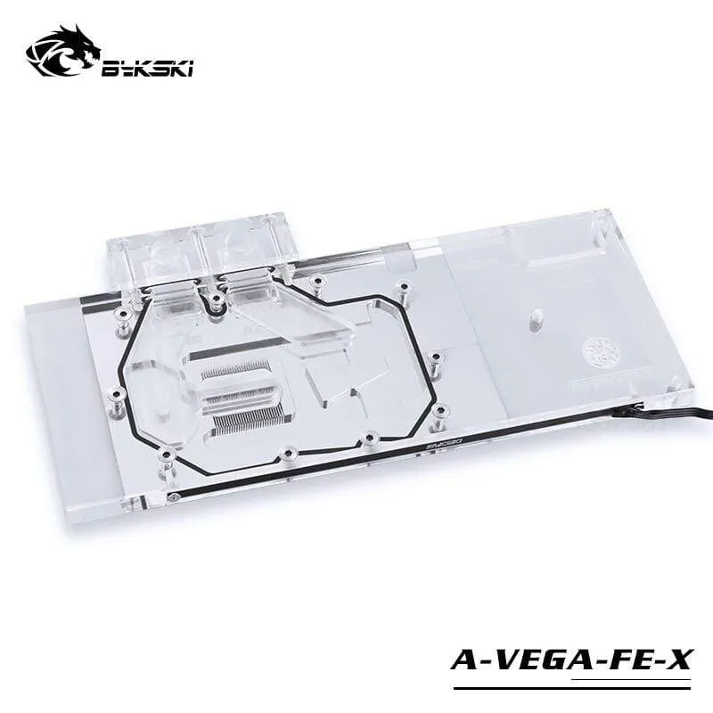 Verwendung des Wasserblocks für AMD / MSI / GIGABYTE / SAPPHIRE / XFX Radeon RX Vega 56/64 Refrence Edition / Grafikkartenblock mit vollständiger Abdeckung