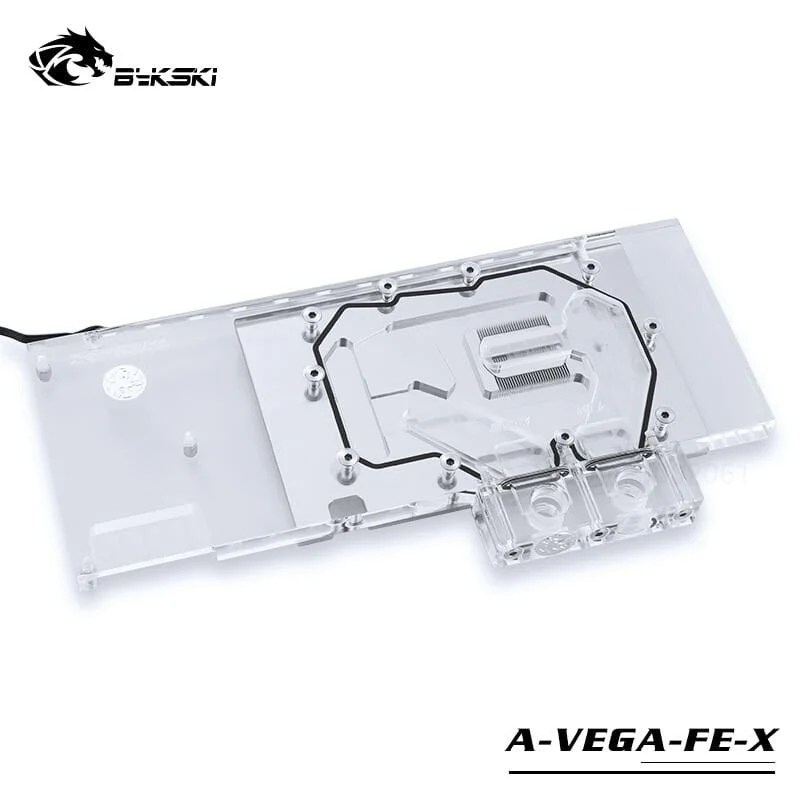 Verwendung des Wasserblocks für AMD / MSI / GIGABYTE / SAPPHIRE / XFX Radeon RX Vega 56/64 Refrence Edition / Grafikkartenblock mit vollständiger Abdeckung