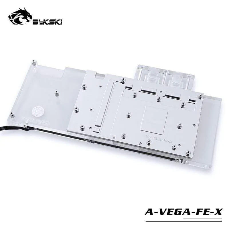 Verwendung des Wasserblocks für AMD / MSI / GIGABYTE / SAPPHIRE / XFX Radeon RX Vega 56/64 Refrence Edition / Grafikkartenblock mit vollständiger Abdeckung