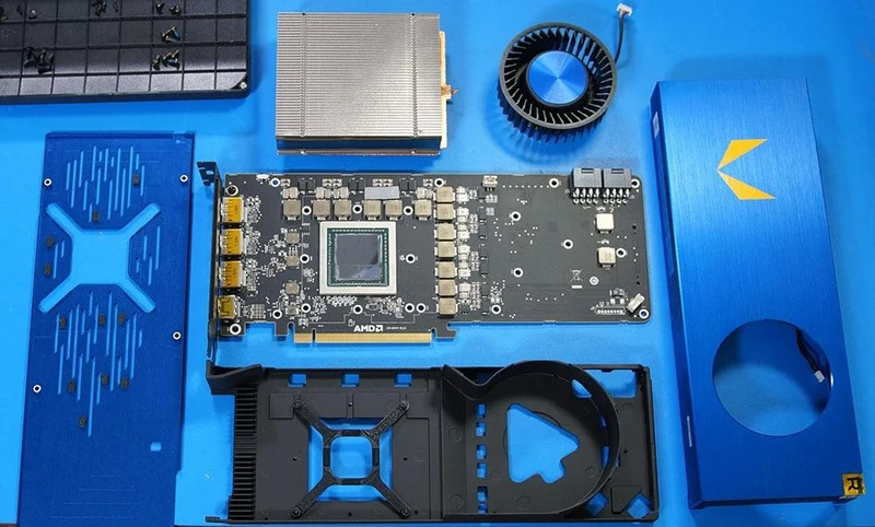 Verwendung des Wasserblocks für AMD / MSI / GIGABYTE / SAPPHIRE / XFX Radeon RX Vega 56/64 Refrence Edition / Grafikkartenblock mit vollständiger Abdeckung
