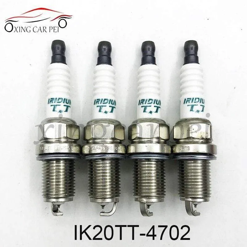 4 stücke Dual Iridium TT Zündkerze IK20TT 4702 IK16TT 4701 IKH16TT 4703 IKH20TT 4704 IXEH20TT IXEH22TT 4712 für Honda Nissan Toyot