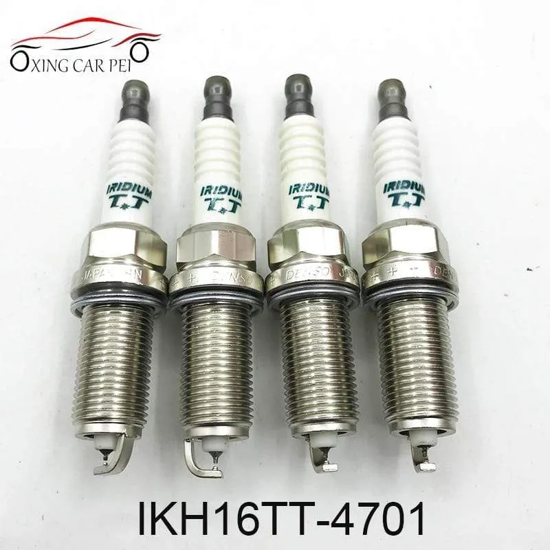 4 stücke Dual Iridium TT Zündkerze IK20TT 4702 IK16TT 4701 IKH16TT 4703 IKH20TT 4704 IXEH20TT IXEH22TT 4712 für Honda Nissan Toyot