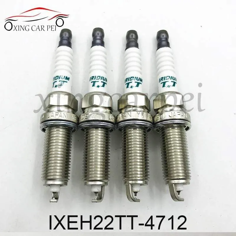 4 stücke Dual Iridium TT Zündkerze IK20TT 4702 IK16TT 4701 IKH16TT 4703 IKH20TT 4704 IXEH20TT IXEH22TT 4712 für Honda Nissan Toyot