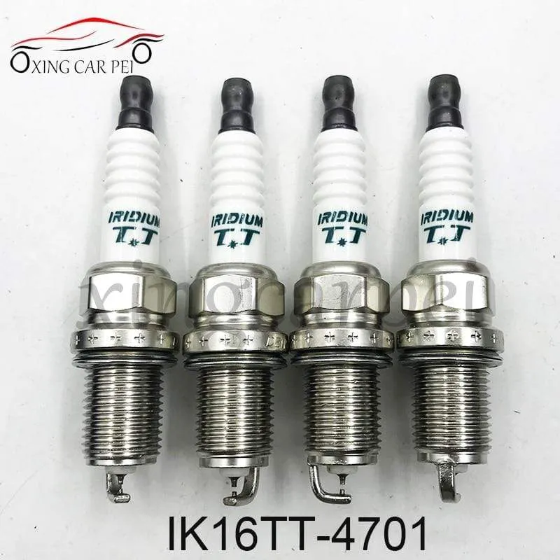 4 stücke Dual Iridium TT Zündkerze IK20TT 4702 IK16TT 4701 IKH16TT 4703 IKH20TT 4704 IXEH20TT IXEH22TT 4712 für Honda Nissan Toyot