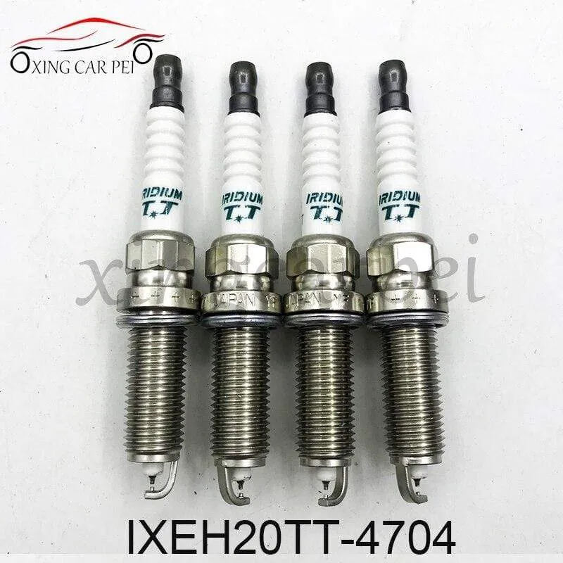 4 stücke Dual Iridium TT Zündkerze IK20TT 4702 IK16TT 4701 IKH16TT 4703 IKH20TT 4704 IXEH20TT IXEH22TT 4712 für Honda Nissan Toyot