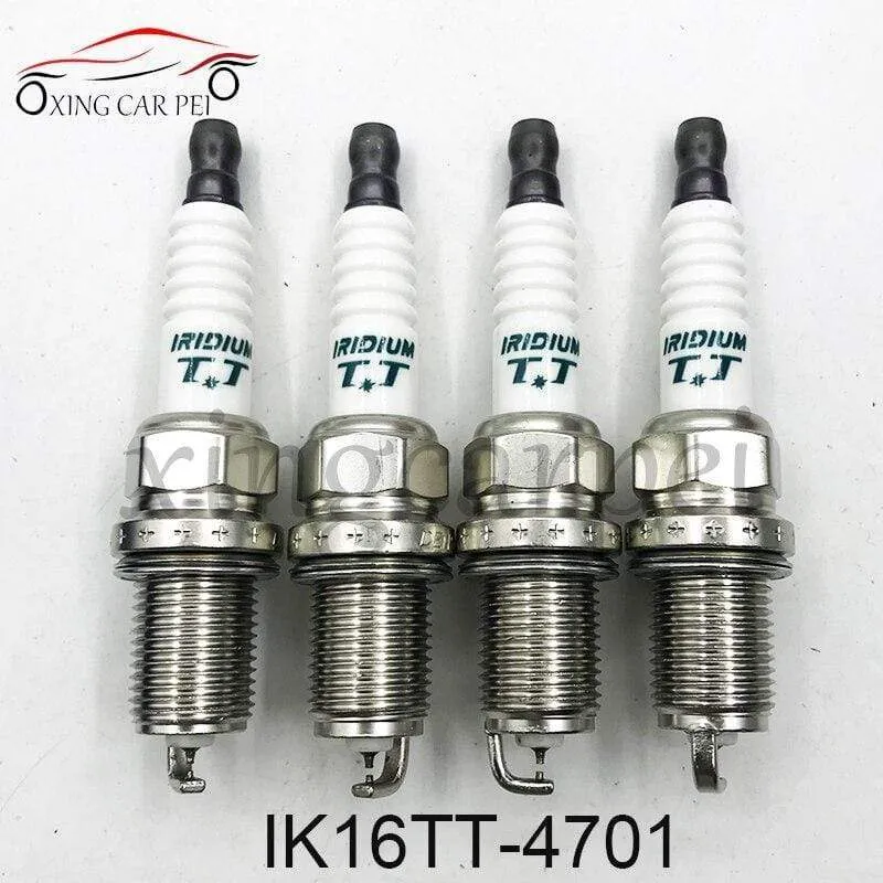 4 stücke Dual Iridium TT Zündkerze IK20TT 4702 IK16TT 4701 IKH16TT 4703 IKH20TT 4704 IXEH20TT IXEH22TT 4712 für Honda Nissan Toyot