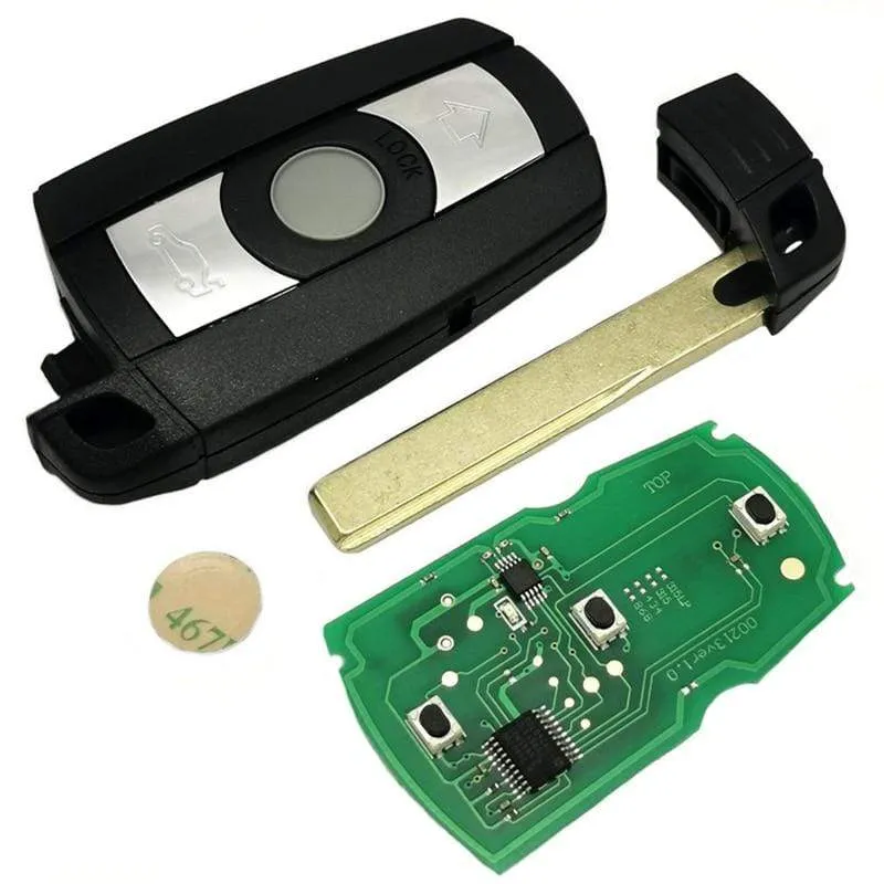 Auto-Fernbedienungsschlüssel für BMW CAS 3 System 1 3 5er ID46 PCF7944 Chip 315/434/868 MHz Auto Smart Card Key
