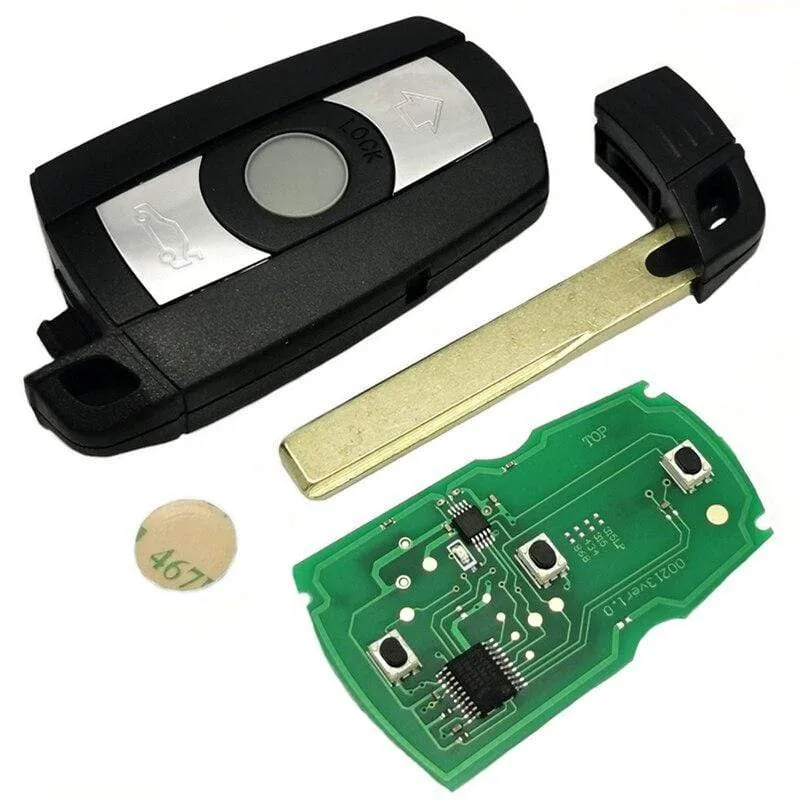 Auto-Fernbedienungsschlüssel für BMW CAS 3 System 1 3 5er ID46 PCF7944 Chip 315/434/868 MHz Auto Smart Card Key