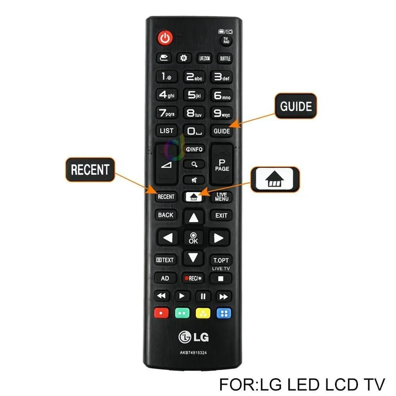 Für LG AKB74915324 Drahtlose Fernbedienung ABS Ersatz 433MHz Für LGAKB74915324 Smart Television LED LCD TV Controller NEU