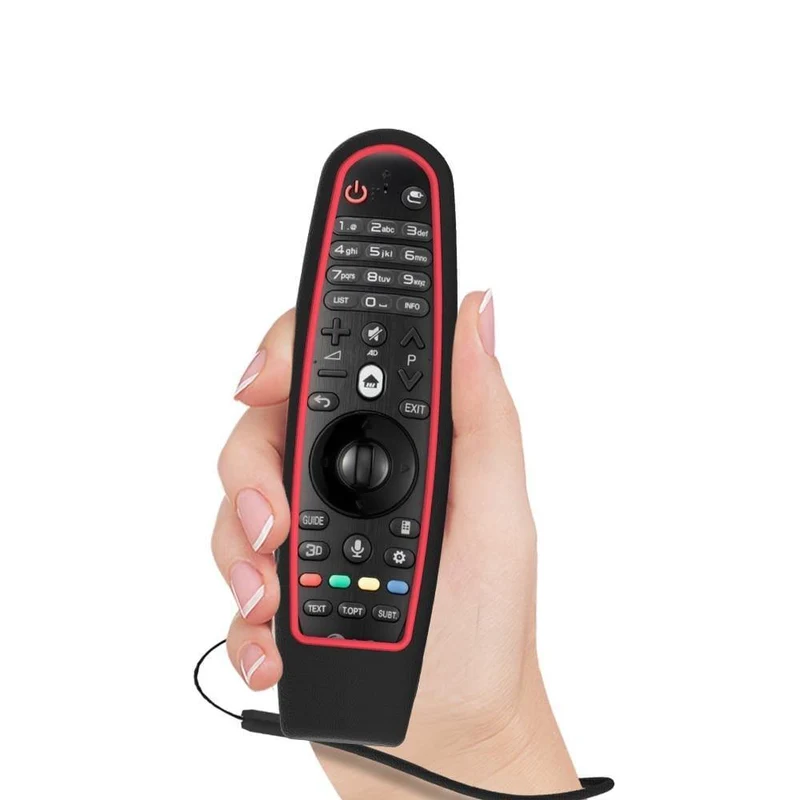 Bunte Silikonhülle für LG Smart TV AN-MR600 MR650 Fernbedienungsabdeckung SIKAI für LG OLED TV Magic Fernbedienung AN MR18BA 19BA 20GA