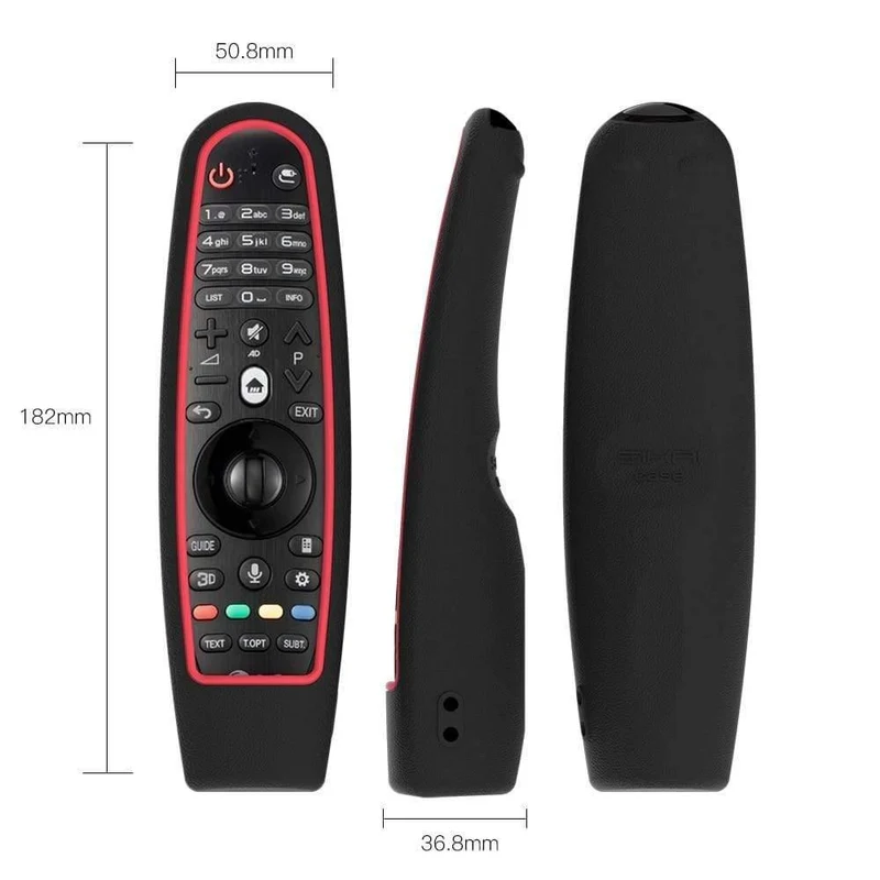 Bunte Silikonhülle für LG Smart TV AN-MR600 MR650 Fernbedienungsabdeckung SIKAI für LG OLED TV Magic Fernbedienung AN MR18BA 19BA 20GA