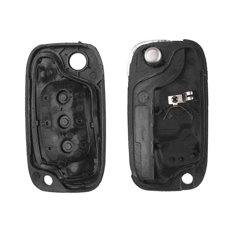2/3 Tasten Filp Auto-Fernschlüsseletui für Renault Fluence Clio Megane Kangoo Modus Autoschlüssel mit NE73/VA2-Klinge