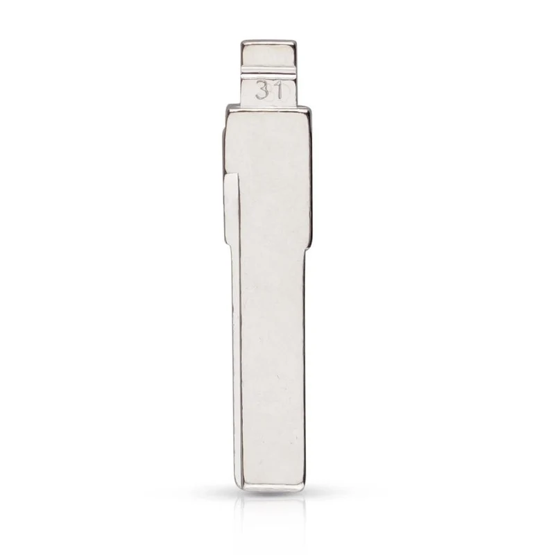 10 teile/los 31 KD Schlüssel Klinge HU66 HAA Uncut Flip Auto Schlüssel #31 Klinge für VW Passat Bora Sitz skoda KEYDIY für KD900 Maschine
