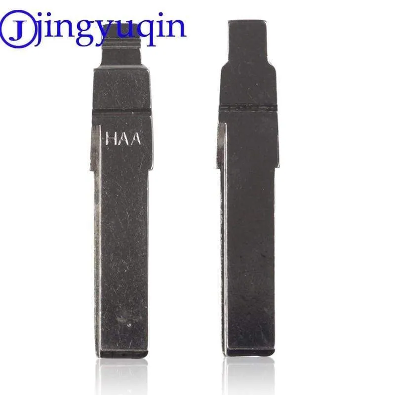 # 31 HAA HU66 Klinge Remote Folding Flid Blank Key Ungeschnittene Klinge für Vw Passat Bora Skoda Seattle für Audi A6 Autoschlüssel