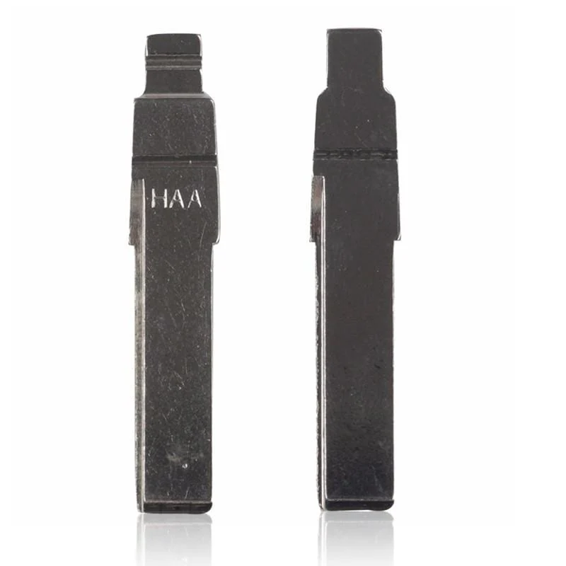 # 31 HAA HU66 Klinge Remote Folding Flid Blank Key Ungeschnittene Klinge für Vw Passat Bora Skoda Seattle für Audi A6 Autoschlüssel
