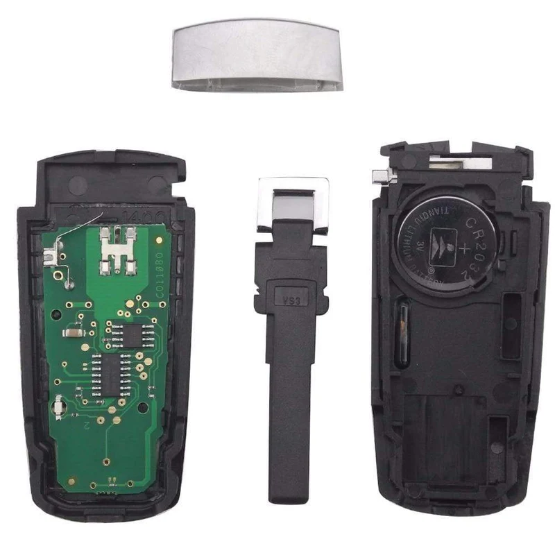 433 MHz 3 Tasten Keyless Uncut Flip Smart Auto-Fernbedienung Schlüsselanhänger mit ID48-Chip 3C0959752BA für VW Passat B6 3C B7 Magotan CC