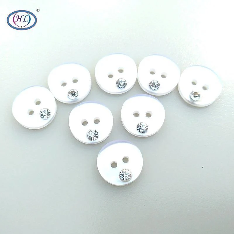 Kleidung Botones Hl 50 Stück 12 mm Harzknöpfe mit Strass Hemd Bekleidung Nähzubehör DIY Handwerk Strasssteine