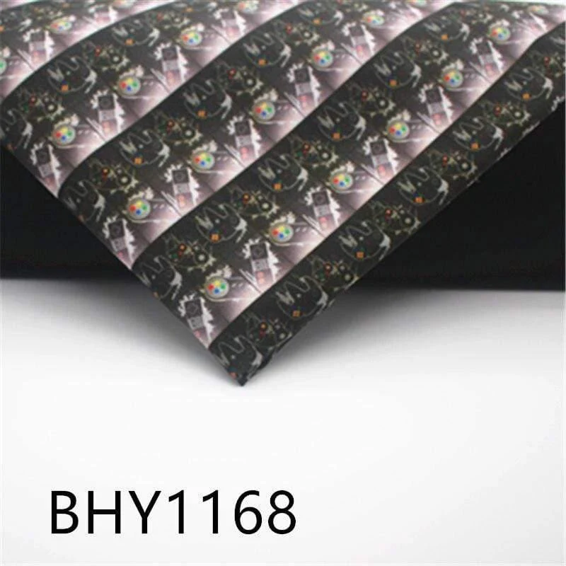 45*140cm Patchwork Spiel Druck Polyester Baumwolle Stoff Für Nähen Kleid Tuch, Der DIY Kissen Abdeckung 1235