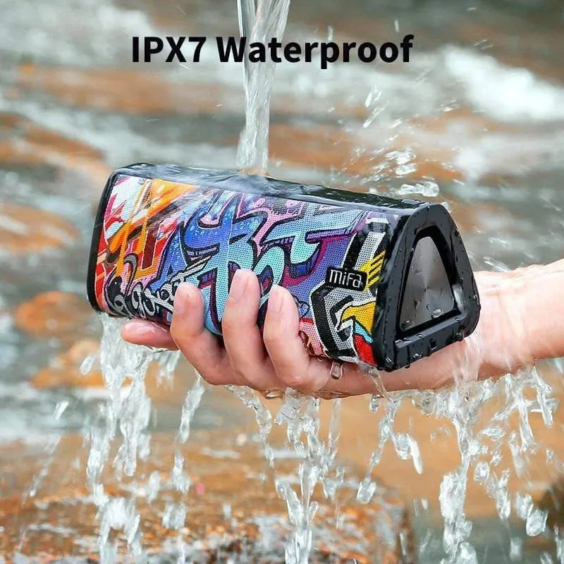 Tragbarer Bluetooth-Lautsprecher, 360°-Stereo-Sound, 20 W, IPX7-wasserdicht, kabelloser Bluetooth 5.0-Lautsprecher, 24 Stunden Spielzeit