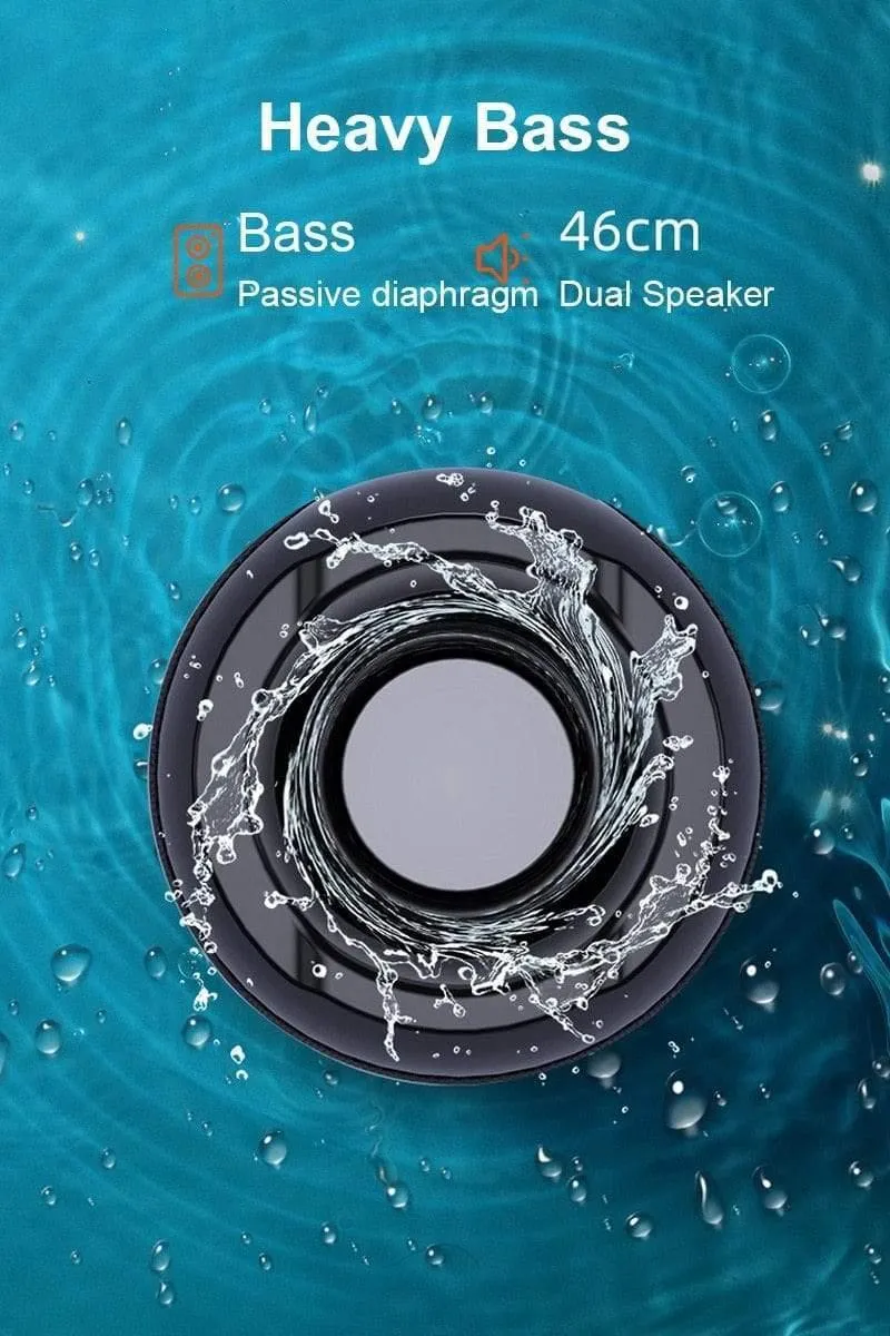 Bluetooth-Lautsprecher Tragbarer Outdoor-Sportlautsprecher Drahtloser Mini-Säulen-Musikplayer Unterstützung FM-Radio-Aux-Eingang
