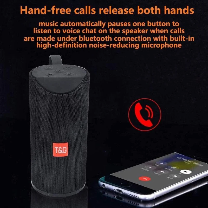 5.0 Bluetooth Lautsprecher Tragbare Outdoor Lautsprecher Drahtlose Mini Spalte 3D Stereo Musik Surround Unterstützung FM TFCard Bass Box