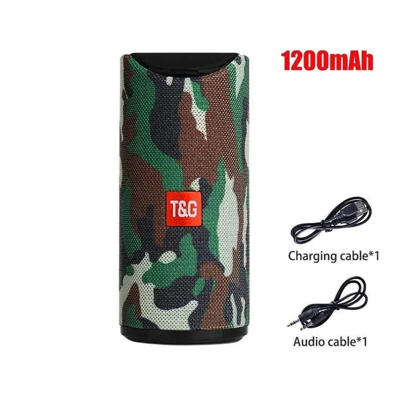 5.0 Bluetooth Lautsprecher Tragbare Outdoor Lautsprecher Drahtlose Mini Spalte 3D Stereo Musik Surround Unterstützung FM TFCard Bass Box