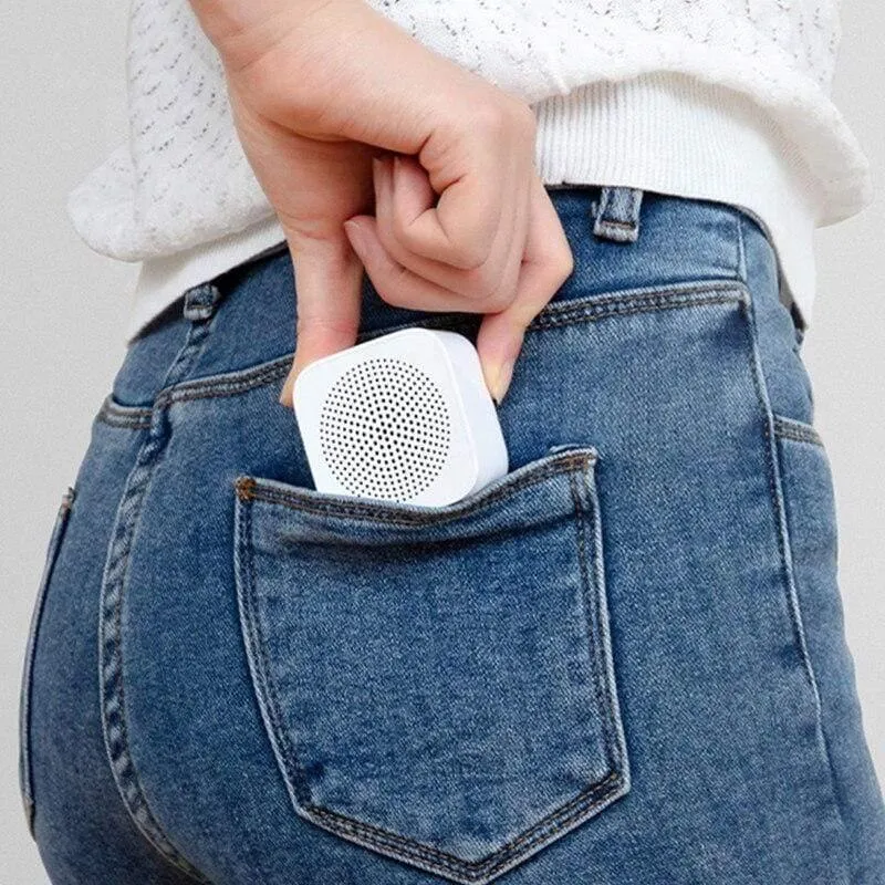 Xiaomi AI Bluetooth-Lautsprecher Mini Wireless HD-Qualität Tragbare Lautsprechersäule Mikrofon Freisprechen AI Bluetooth 5.0 Soundbox