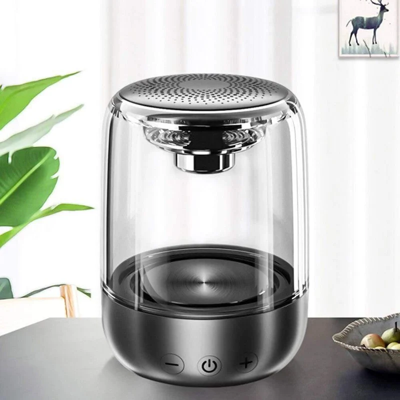 Drahtlose Bluetooth Lautsprecher LED Lichter Stereo Spalte Tragbare Lautsprecher TF Karte FM Für Telefone Lautsprecher HIFI