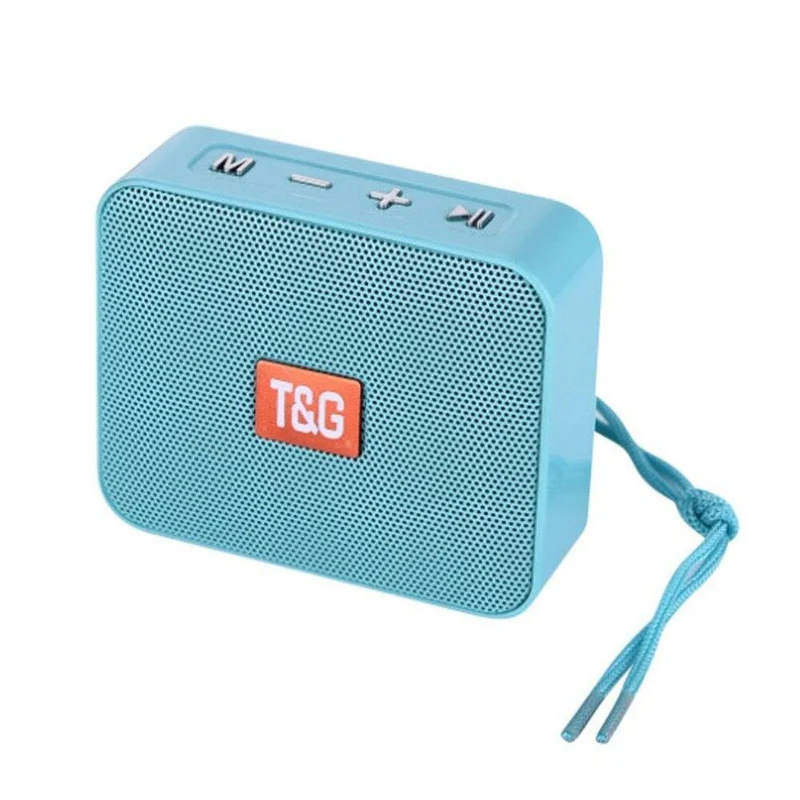 TG166 Bluetooth Tragbarer drahtloser Lautsprecher Hot Outdoor Square 2020 Neuer Subwoofer Mini-Lautsprecher Freisprecheinrichtung Unterstützung FM-Radio TF-Karte
