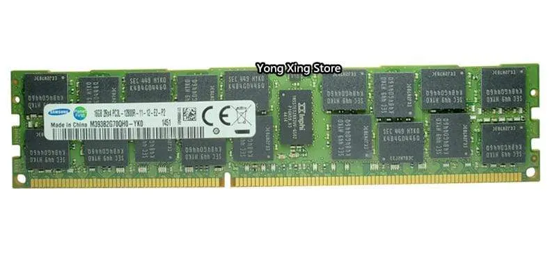 Samsung Serverspeicher DDR3 16 GB 32 GB 1600 MHz ECC REG DDR3L PC3L-12800R Register DIMM RAM 12800 16G 2RX4