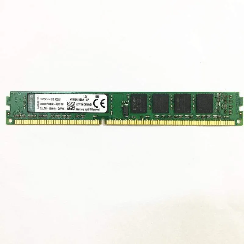 Gebrauchter Kingston 4 GB 1600 MHz DDR3-RAM KVR16N11S8/4 DDR3 4 GB 1600 Desktop-Speicher in gutem Zustand