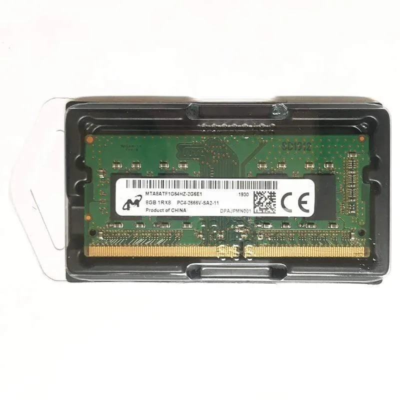 DDR4 8 GB 2666 MHz RAM 8 GB 1RX8 PC4-2666V-SA2-11 DDR4 2666 8 GB Laptop-Speicher