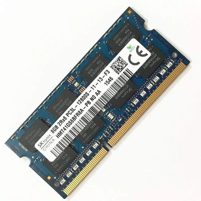 Notebook-RAMs Sk hynix-memoria DDR3-RAMs 8 GB 2RX8 PC3L-12800S DDR3 1600 MHz 1.35 V 8 GB LAPTOP MEMORY ddr3
