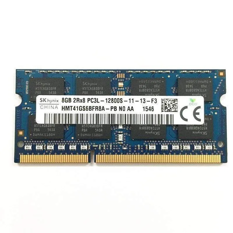 Notebook-RAMs Sk hynix-memoria DDR3-RAMs 8 GB 2RX8 PC3L-12800S DDR3 1600 MHz 1.35 V 8 GB LAPTOP MEMORY ddr3