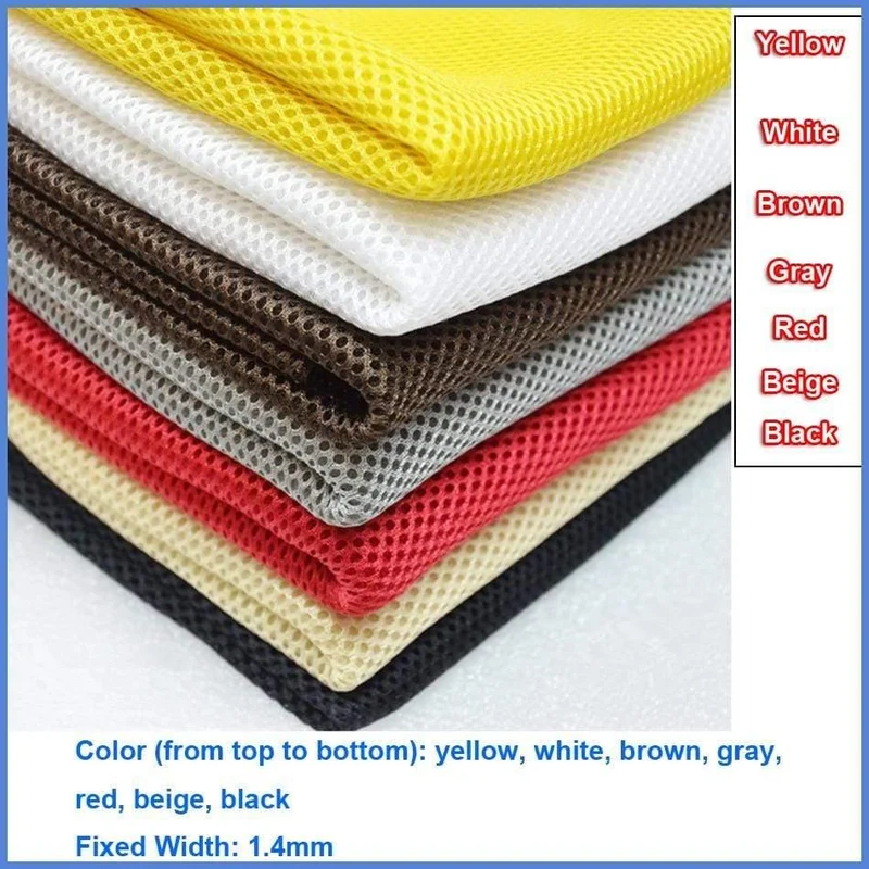Grau / Rot / Weiß / Schwarz / Beige / Braun / Gelb Lautsprecher Staubtuch Grill Filtergewebe Mesh Lautsprechernetz Staubtuch 1.4 x 0.5 m