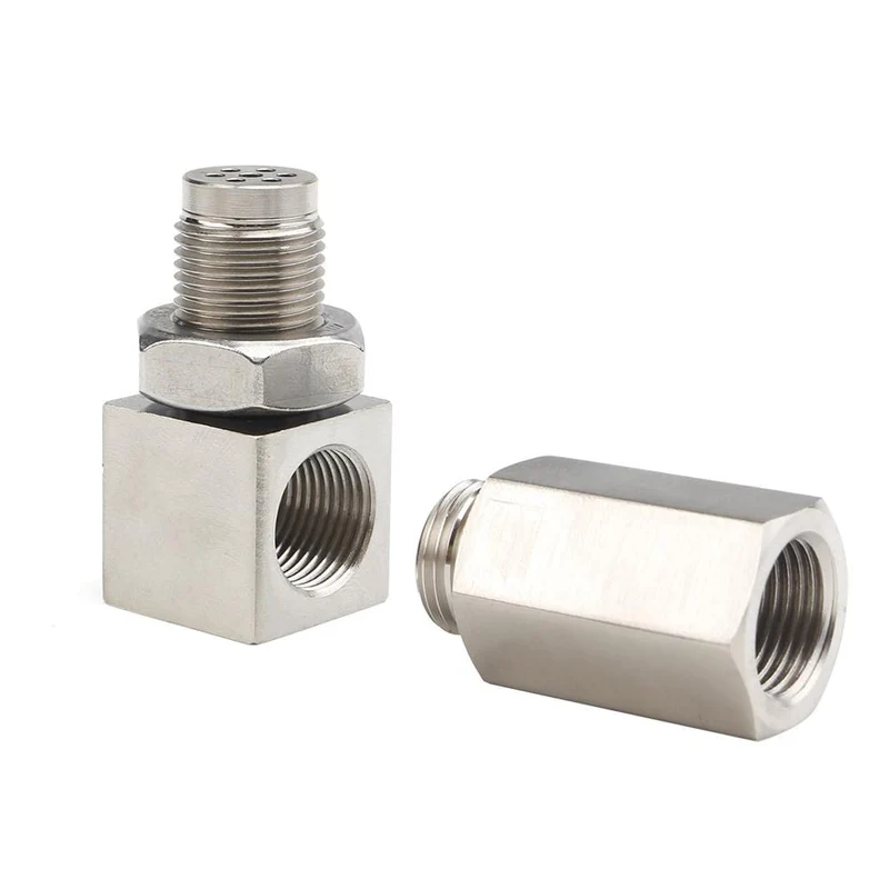 Universal Oxygen Sensor Extender 90 Grad 02 Spundverlängerung Katalysator O2 Sauerstoffsensor Spacer