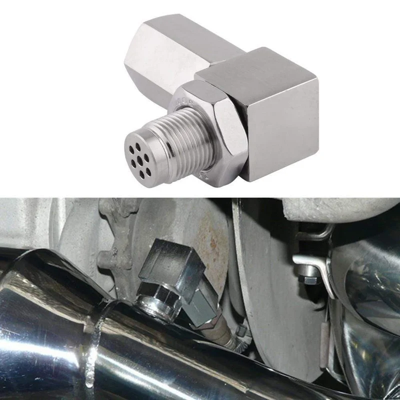 Universal Oxygen Sensor Extender 90 Grad 02 Spundverlängerung Katalysator O2 Sauerstoffsensor Spacer