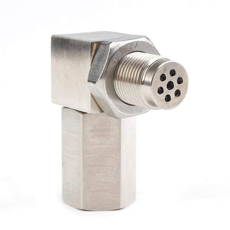 Universal Oxygen Sensor Extender 90 Grad 02 Spundverlängerung Katalysator O2 Sauerstoffsensor Spacer