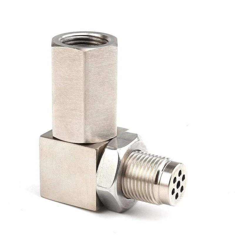 Universal Oxygen Sensor Extender 90 Grad 02 Spundverlängerung Katalysator O2 Sauerstoffsensor Spacer