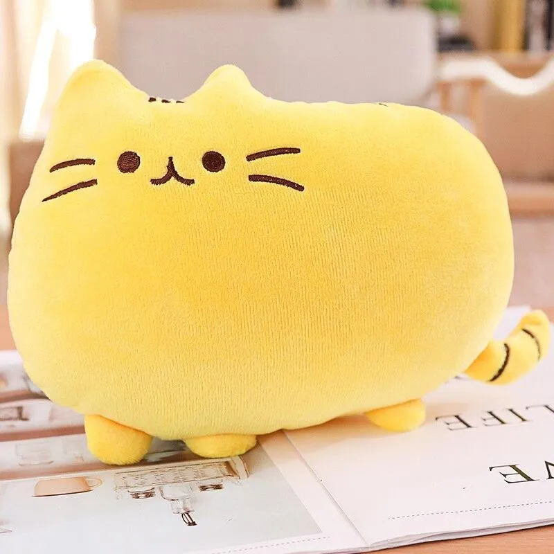 Nette Katze Plüsch Kissen Kätzchen Kissen Weiche bunte gefüllte Spielzeug Anhänger Puppe Haushaltswaren Geschenke für Freundin