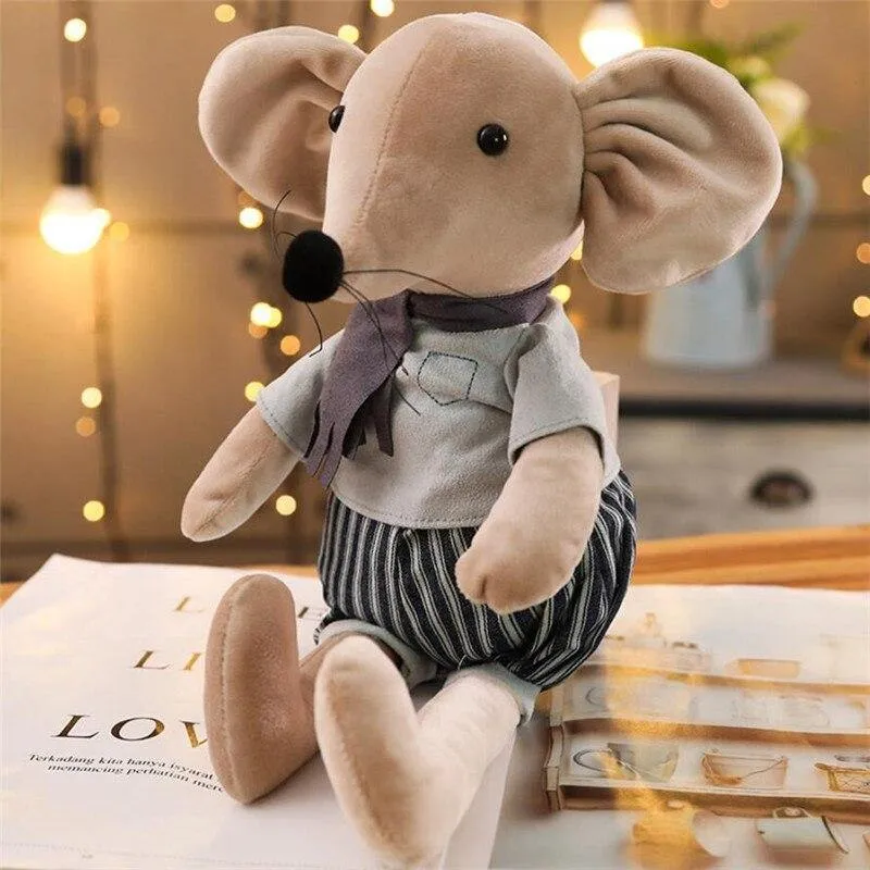 42CM süße Ballett Maus Plüsch Spielzeug schöne Dressing Tuch Tier Maus Puppen gefüllt weiche Baby Spielzeug Geburtstag Weihnachten Geschenke