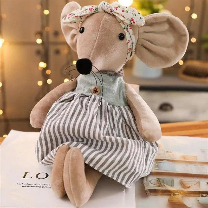 42CM süße Ballett Maus Plüsch Spielzeug schöne Dressing Tuch Tier Maus Puppen gefüllt weiche Baby Spielzeug Geburtstag Weihnachten Geschenke