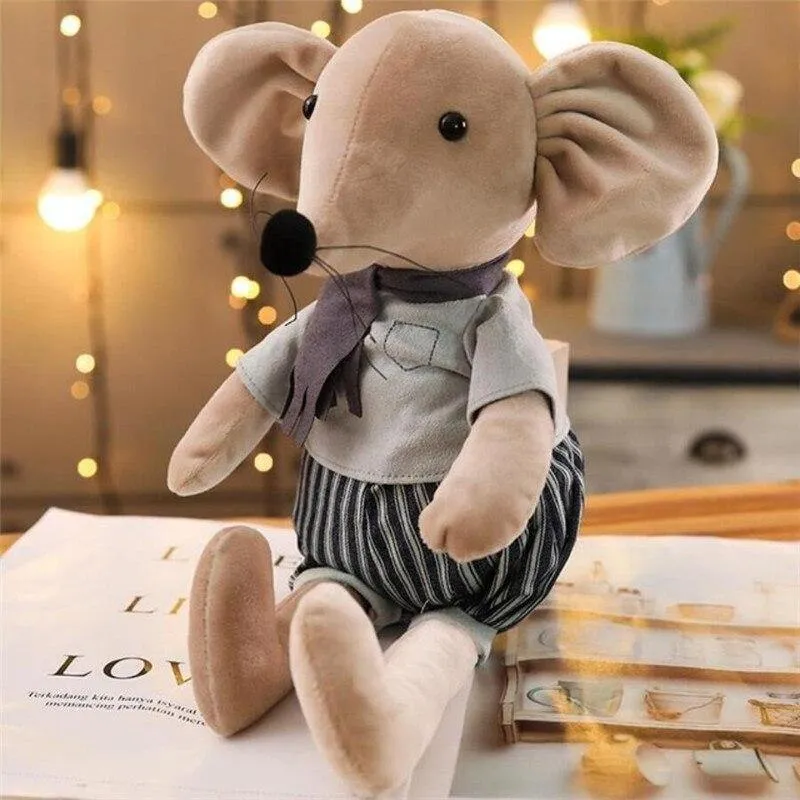 42CM süße Ballett Maus Plüsch Spielzeug schöne Dressing Tuch Tier Maus Puppen gefüllt weiche Baby Spielzeug Geburtstag Weihnachten Geschenke