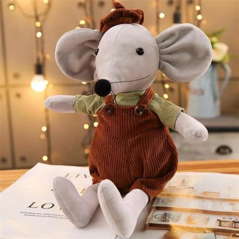 42CM süße Ballett Maus Plüsch Spielzeug schöne Dressing Tuch Tier Maus Puppen gefüllt weiche Baby Spielzeug Geburtstag Weihnachten Geschenke